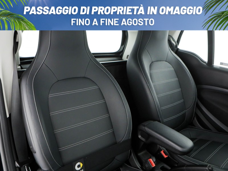 Smart Fortwo eq prime 22kw elettrica nero
