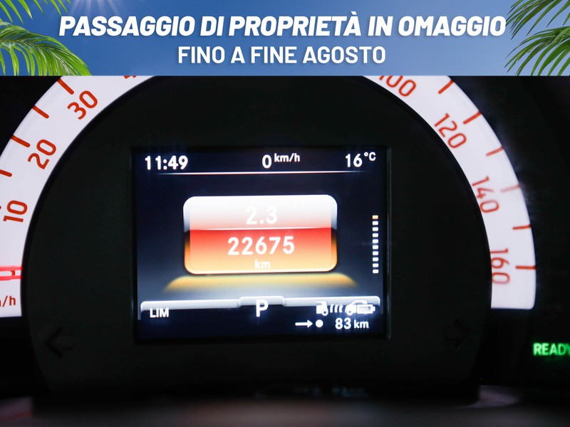 Smart Fortwo eq prime 22kw elettrica nero