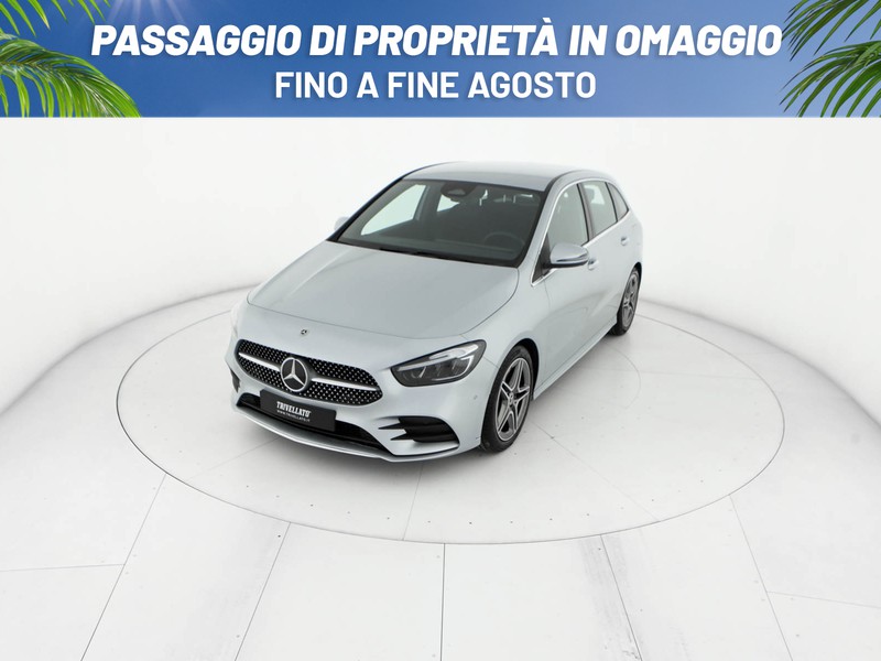 Mercedes Classe B 200 amg line premium auto ibrido argento