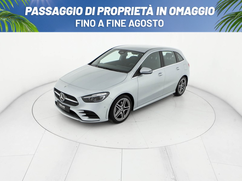 Mercedes Classe B 200 amg line premium auto ibrido argento