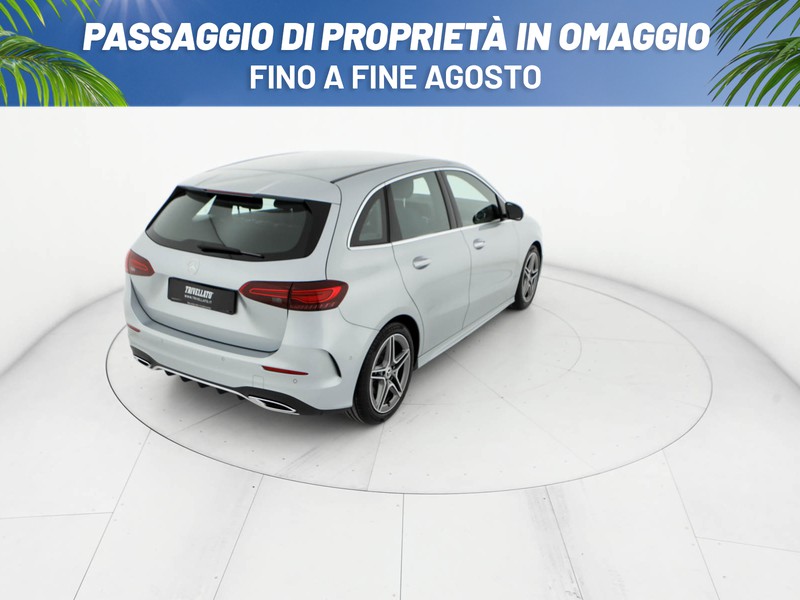 Mercedes Classe B 200 amg line premium auto ibrido argento
