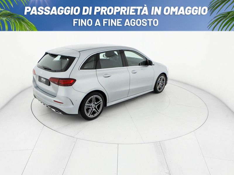 Mercedes Classe B 200 amg line premium auto ibrido argento