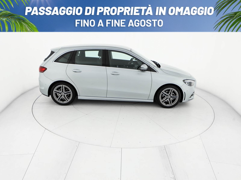 Mercedes Classe B 200 amg line premium auto ibrido argento