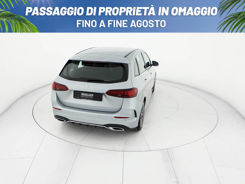 Mercedes Classe B 200 amg line premium auto ibrido argento
