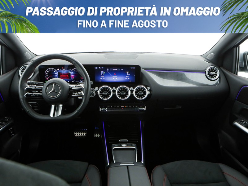 Mercedes Classe B 200 amg line premium auto ibrido argento