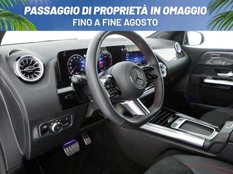 Mercedes Classe B 200 amg line premium auto ibrido argento