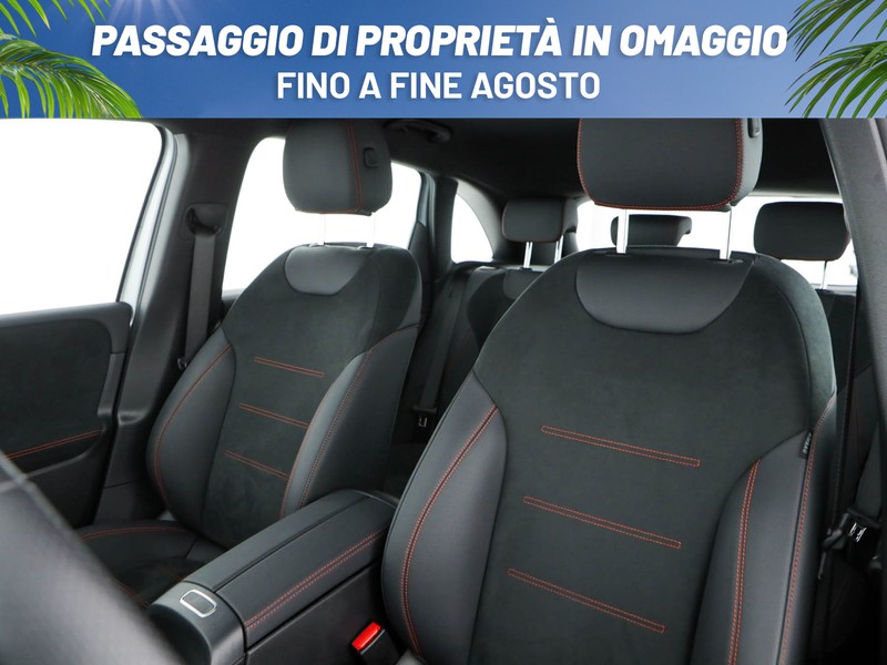 Mercedes Classe B 200 amg line premium auto ibrido argento
