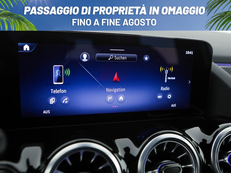 Mercedes Classe B 200 amg line premium auto ibrido argento