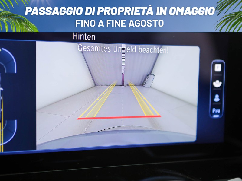 Mercedes Classe B 200 amg line premium auto ibrido argento