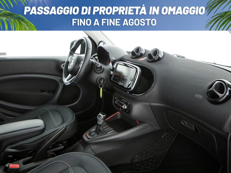 Smart Fortwo eq edition one 22kw elettrica nero