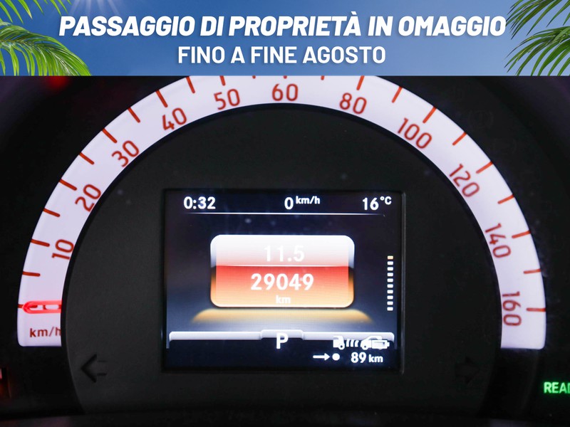 Smart Fortwo eq edition one 22kw elettrica nero