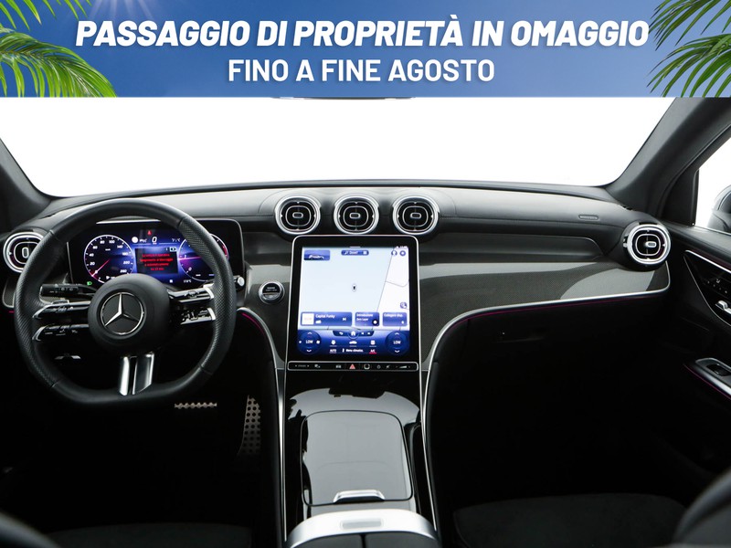 Mercedes GLC 220 d amg premium 4matic auto ibrido nero