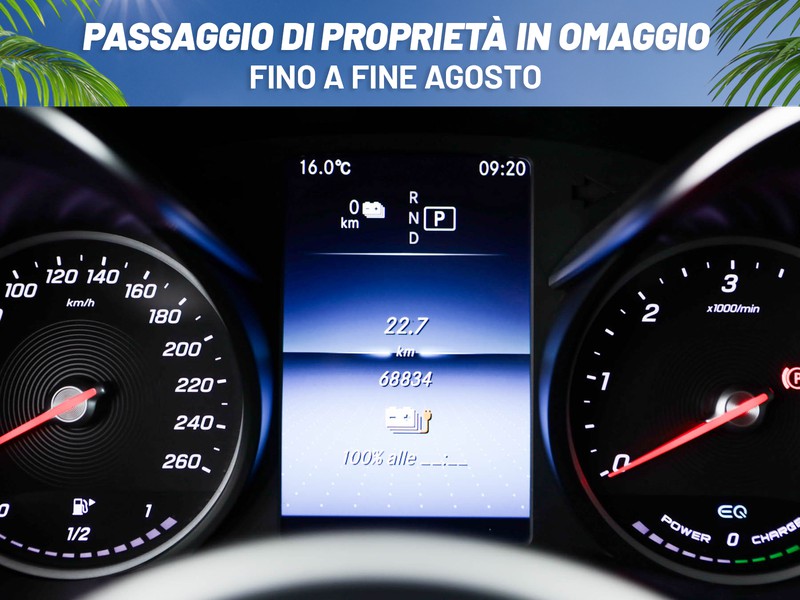 Mercedes GLC 300 de phev (eq-power) sport 4matic auto ibrido grigio