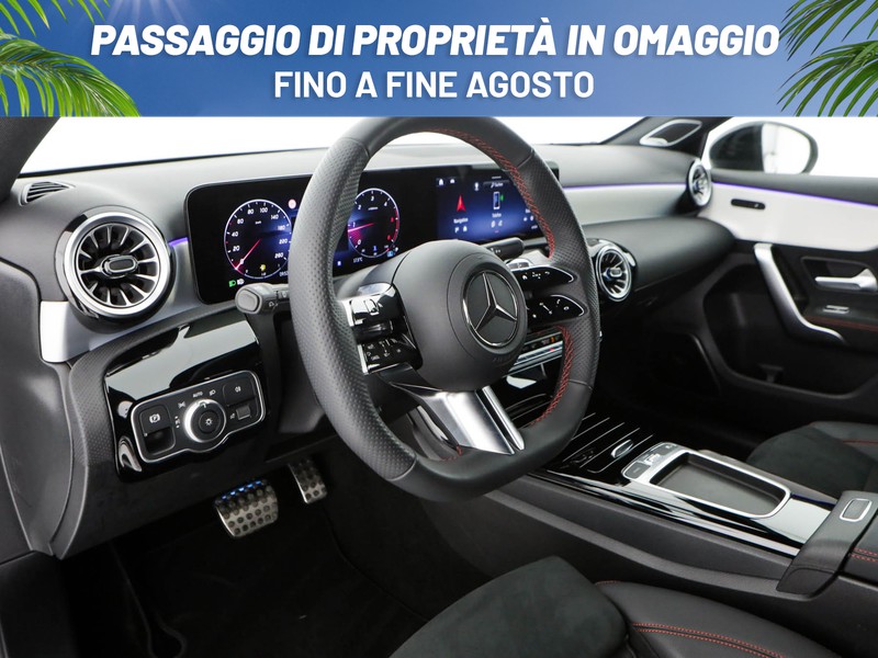 Mercedes Classe A 200 d amg line premium auto diesel bianco