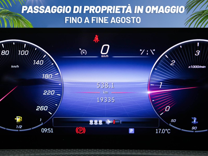 Mercedes Classe A 200 d amg line premium auto diesel bianco
