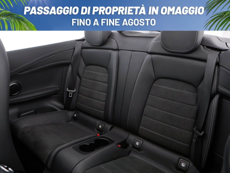 Mercedes Classe C Cabrio cabrio 220 d premium auto diesel argento
