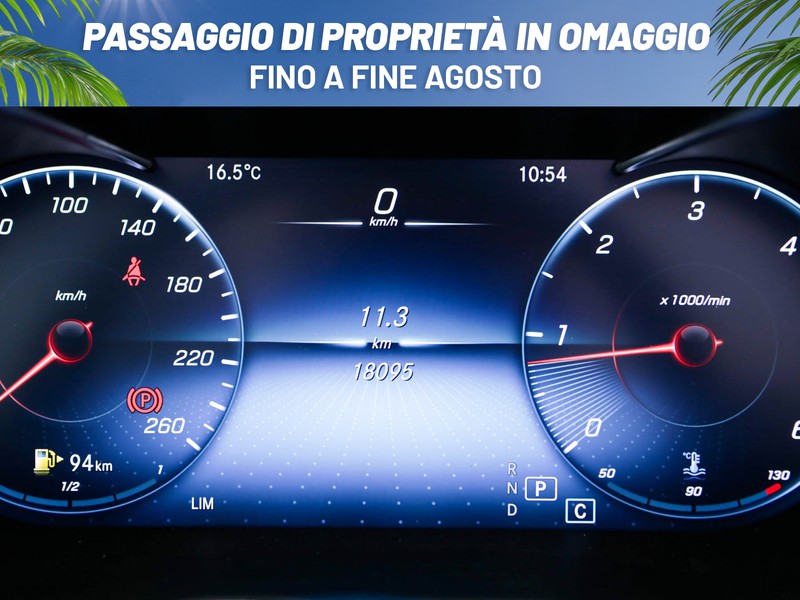 Mercedes Classe C Cabrio cabrio 220 d premium auto diesel argento