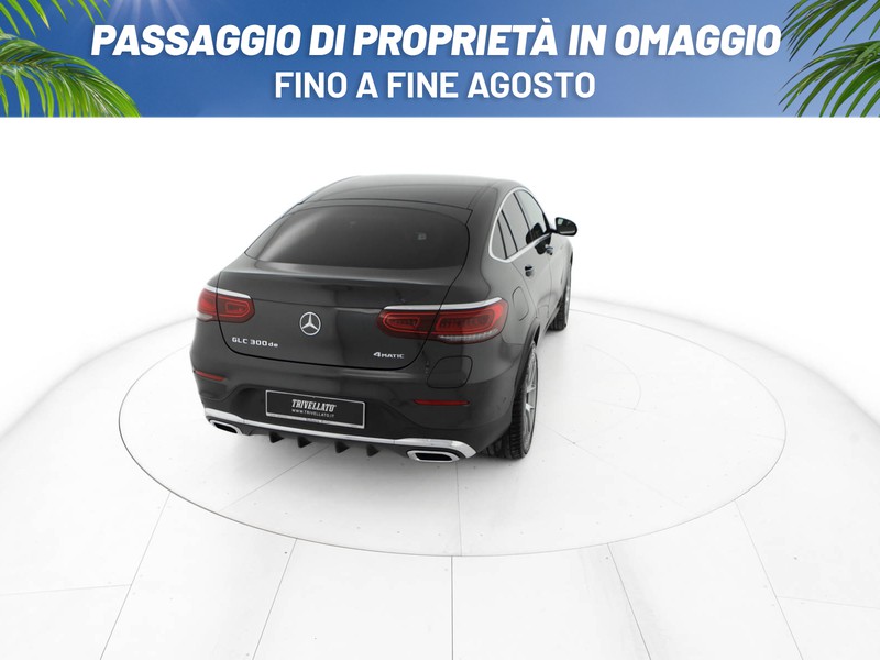 Mercedes GLC Coupè coupe 300 de phev (eq-power) premium 4matic auto ibrido grigio