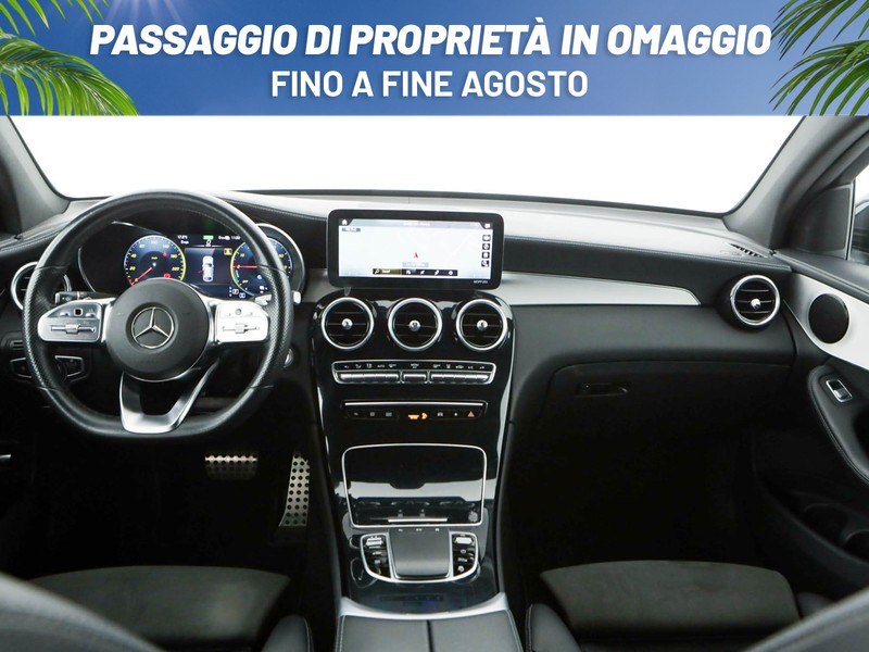 Mercedes GLC Coupè coupe 300 de phev (eq-power) premium 4matic auto ibrido grigio