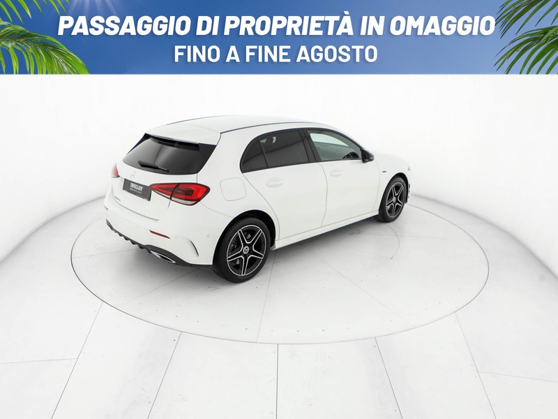 Mercedes Classe A 250 e phev (eq-power) premium auto ibrido bianco