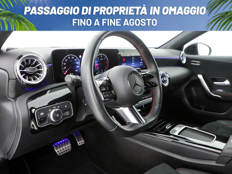 Mercedes Classe A 200 d amg line premium auto diesel bianco