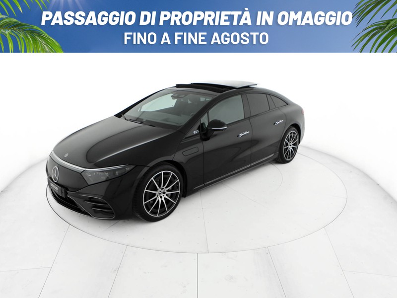 Mercedes EQS 350 Luxury elettrica nero