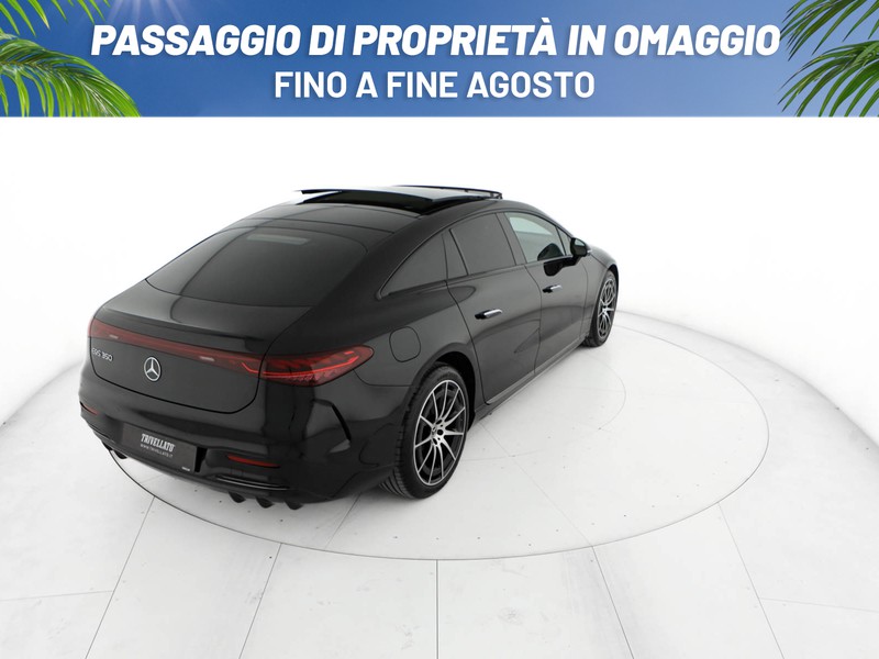 Mercedes EQS 350 Luxury elettrica nero