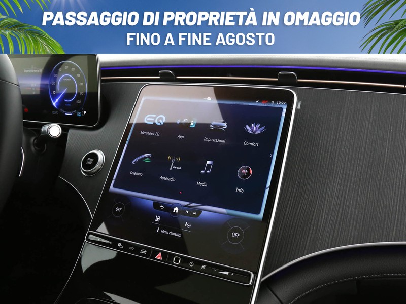 Mercedes EQS 350 Luxury elettrica nero