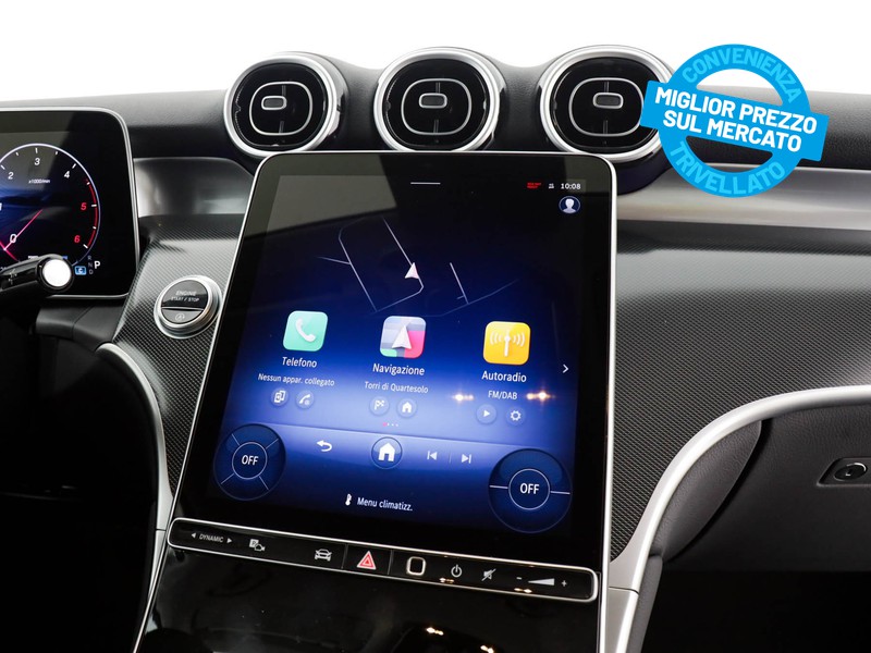 Mercedes GLC 200 d advanced 4matic auto ibrido nero