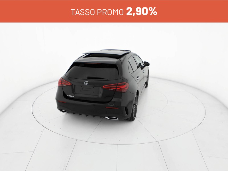 Mercedes Classe A 180 d amg line advanced plus auto diesel nero