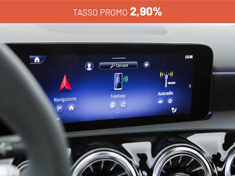 Mercedes Classe A 180 d amg line advanced plus auto diesel nero