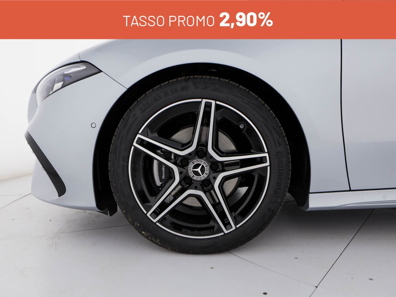 Mercedes Classe A 180 d amg line advanced plus auto diesel argento