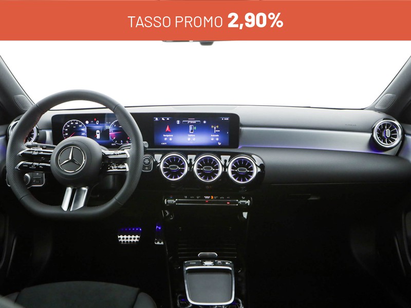 Mercedes Classe A 180 d amg line advanced plus auto diesel argento