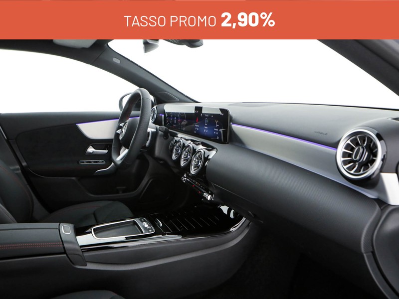 Mercedes Classe A 180 d amg line advanced plus auto diesel argento