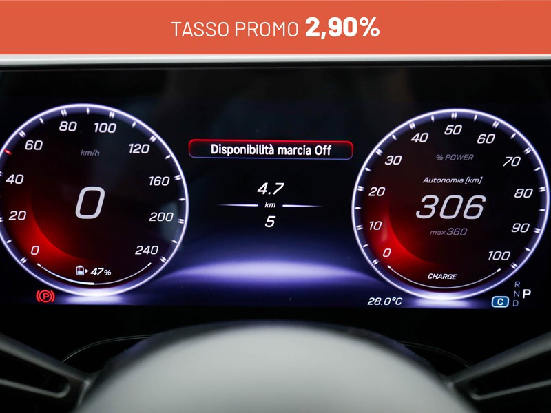 Mercedes CLA Coupè eq 250+ premium elettrica grigio