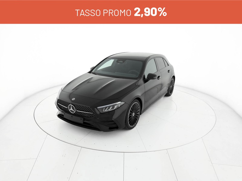 Mercedes Classe A 180 d amg line advanced auto diesel nero