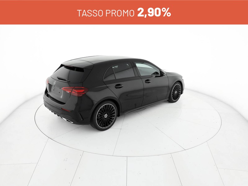 Mercedes Classe A 180 d amg line advanced auto diesel nero