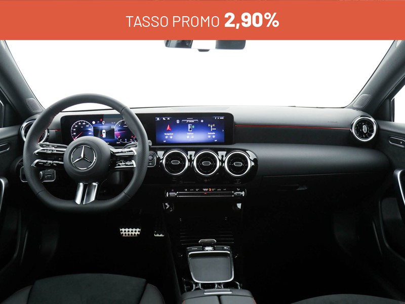 Mercedes Classe A 180 d amg line advanced auto diesel nero
