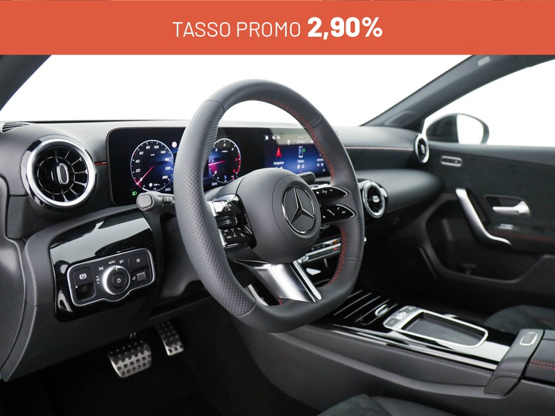 Mercedes Classe A 180 d amg line advanced auto diesel nero