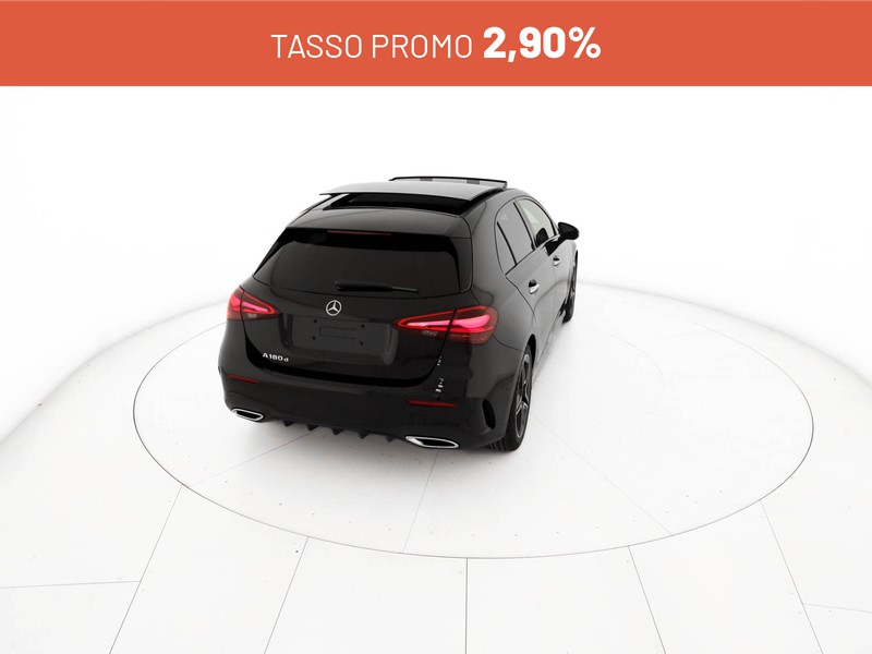 Mercedes Classe A 180 d amg line advanced plus auto diesel nero