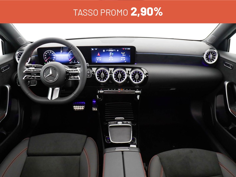 Mercedes Classe A 180 d amg line advanced plus auto diesel nero