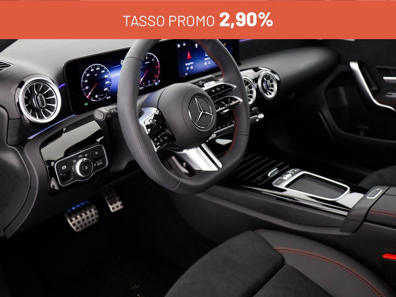 Mercedes Classe A 180 d amg line advanced plus auto diesel nero