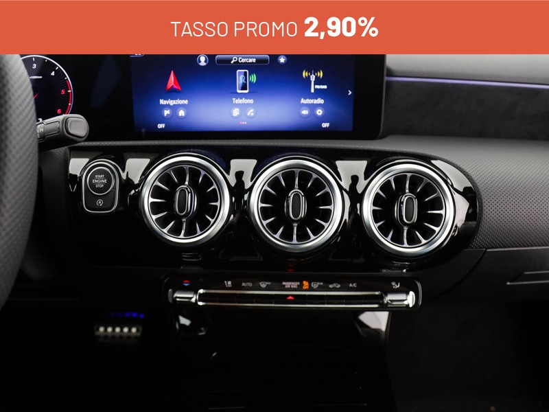 Mercedes Classe A 180 d amg line advanced plus auto diesel nero