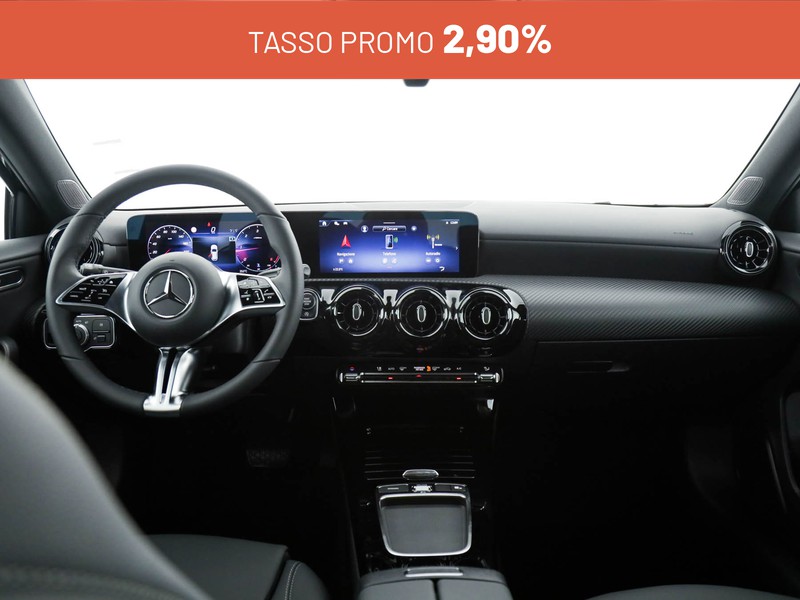 Mercedes Classe A 180 d advanced auto diesel nero