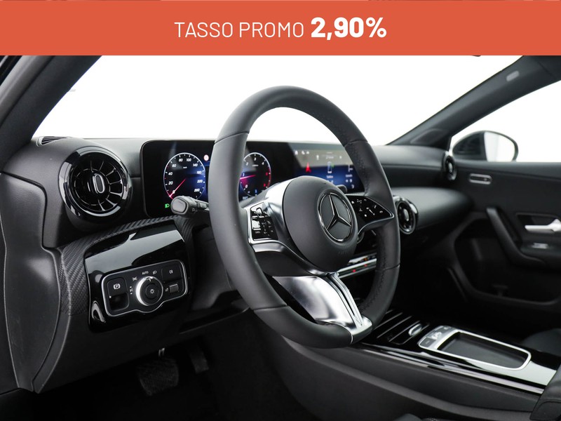 Mercedes Classe A 180 d advanced auto diesel nero