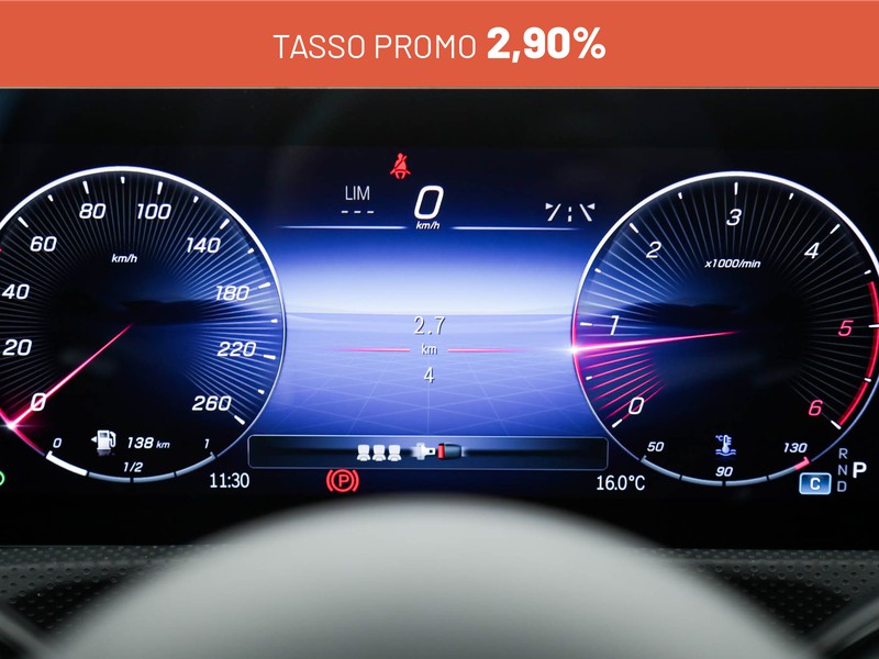 Mercedes Classe A 180 d amg line advanced plus auto diesel grigio