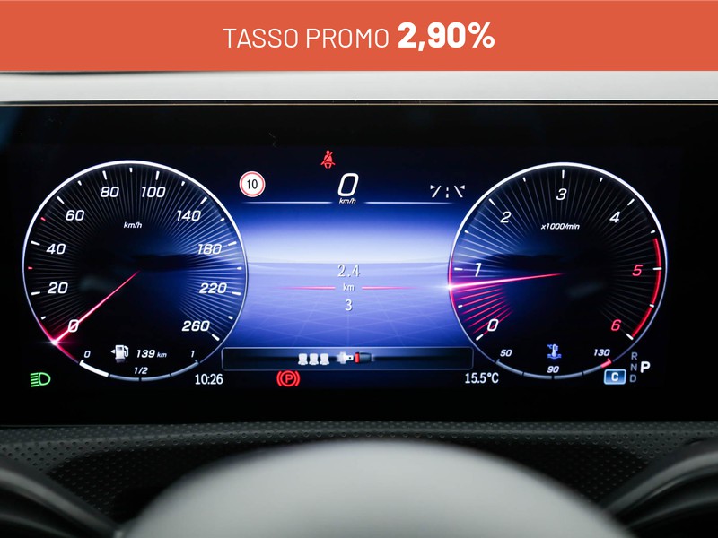 Mercedes Classe A 180 d amg line advanced plus auto diesel grigio