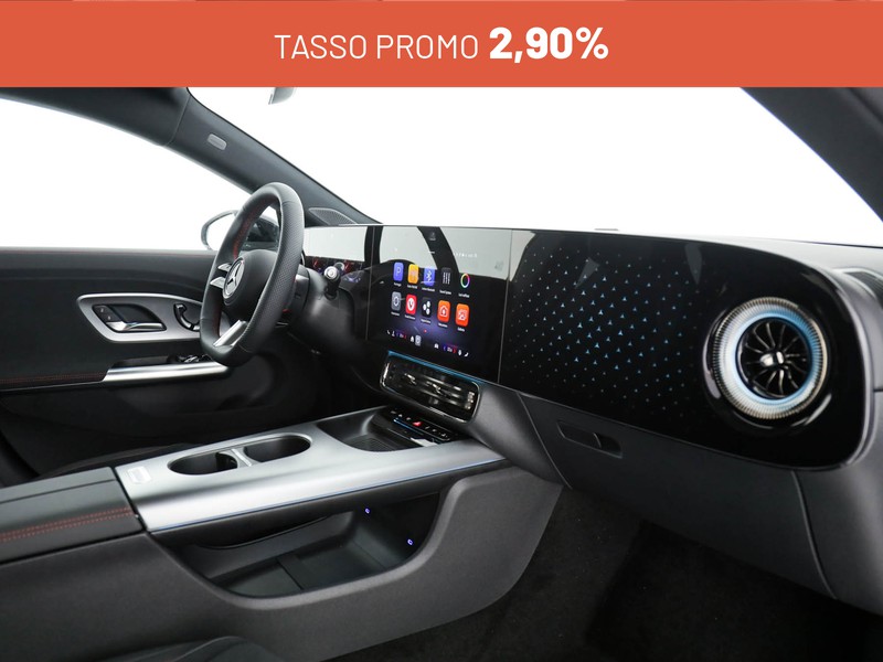 Mercedes CLA Coupè 250+ con tecnologia EQ