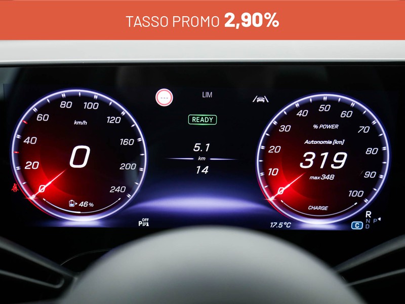 Mercedes CLA Coupè 250+ con tecnologia EQ