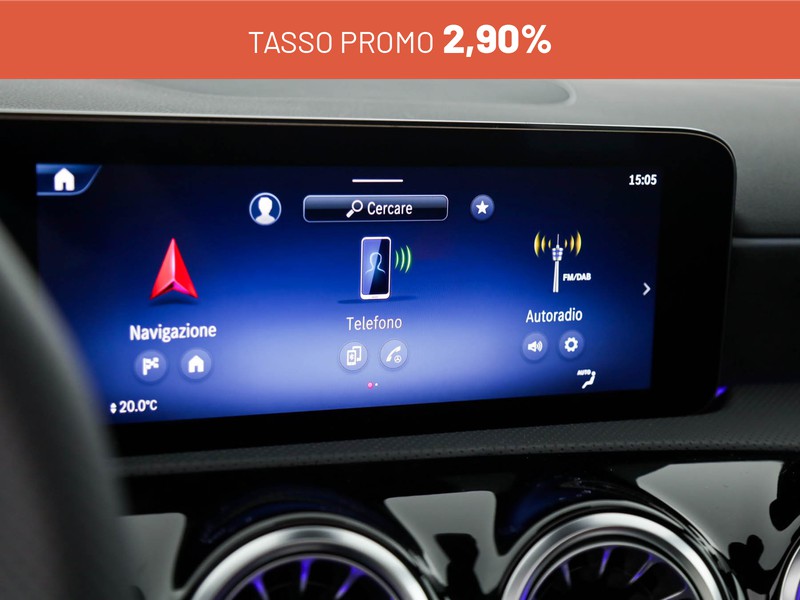 Mercedes Classe A A 180 d Automatic diesel bianco